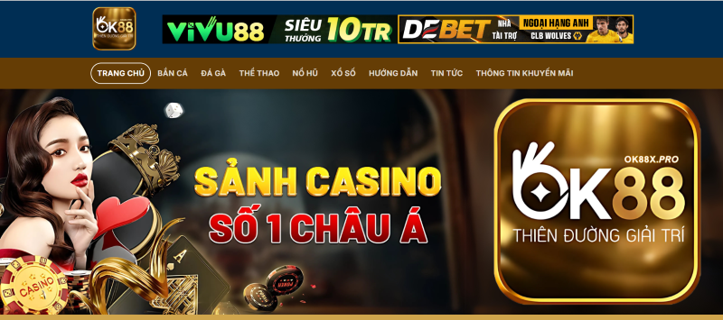 Đăng ký 2 Truy cập trang web chính thức của OK88